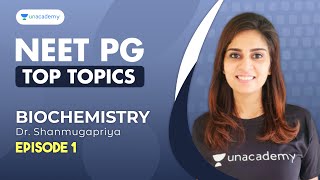 NEET PG Top Topics Biochemistry Part 1  Dr Shanmugapriya [upl. by Haggerty]