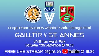 Gailltír v St Annes  Waterford Senior Camogie Final 2020 [upl. by Mouldon340]