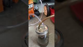 EASY Lawn Mower Oil Change [upl. by Skipton968]