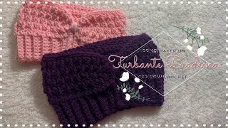 MENOS DE UN DOLAR  Como Hacer un TurbanteDiadema Tejido a Crochet  Crochet para Principiantes [upl. by Absalom]