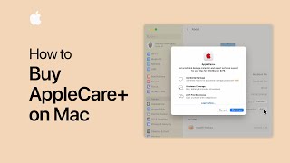 How to buy AppleCare on Mac  Apple Support [upl. by Bolger]