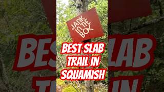 BEST SLAB TRAIL IN SQUAMISH RIGHT NOW mtb rockslabs [upl. by Essiralc]