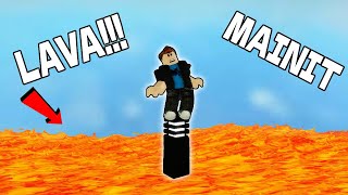 The Floor is LAVA  NAKAKASUNOG sa INIT ang LAVA sa Roblox [upl. by Manda]