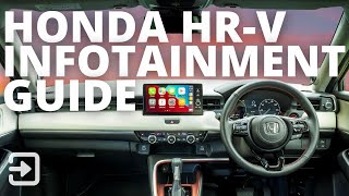 Honda HRV 2024 Infotainment Guide [upl. by Pontone276]