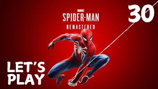 SpiderMan 2018 Remastered  Platinum Lets Play 30  The Heist DLC Pt 2 [upl. by Nivlam236]