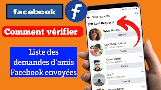 Comment vérifier la liste des demandes damis envoyées sur Facebook  Comment voir les demandes d [upl. by Zoller]