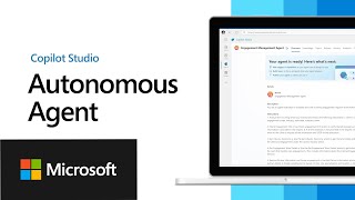 Unlock Autonomous Agent Capabilities with Copilot Studio [upl. by Eelnodnarb]