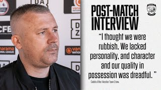 INTERVIEW  Caddis Gives His Thoughts on Ilkeston Draw [upl. by Odarnoc]