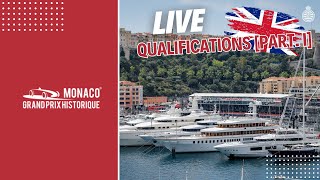 🛑 Qualifications LIVE Saturday Morning ENG  Grand Prix de Monaco Historique [upl. by Ydac]