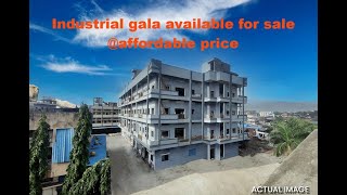 Industrial gala available for sale in vasaieast industry  gala  shop [upl. by Amehr]