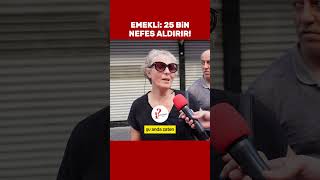 Emekliden maaş tepkisi 25 bin nefes aldırır emekli [upl. by Chaffin692]