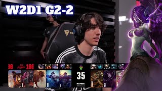 100 vs DIG  Game 2  Week 2 Day 1 S14 LCS Summer 2024  100 Thieves vs Dignitas G2 W2D1 Full Game [upl. by Annahsad302]