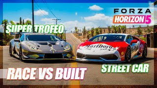 Forza Horizon 5  Race vs Built Lamborghini Huracan [upl. by Forrester353]