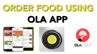 Now Order Food Using OLA App [upl. by Erdnoed]