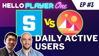 3  Comparing Daily Active Users in The Sandbox and Decentraland  Hello Player One [upl. by Jamill]