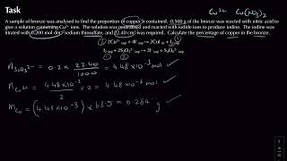 Thiosulfate Redox Titration  Module 5 Redox and Electrode Potentials  Chemistry  A Level  OCR A [upl. by Haran]