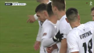 Austria vs Slovenia 11 All Goals and Extended Highlights UEFA Nations League 2024 [upl. by Pall]