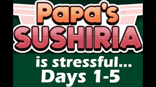 Papas Sushiria is Stressful [upl. by Ynohtnakram555]