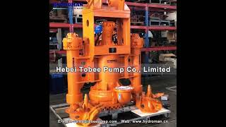 Hydroman® Excavator dredge pump for dredging agricultural slurries [upl. by Jon484]