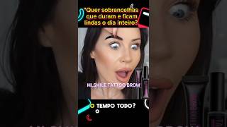 👁️ Gel SemiPermanente Para Sobrancelhas Tattoo Tint 👁️ maquiagemshopee acheinashopeebrasil [upl. by Eerehc]