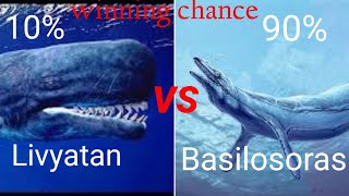 Livyatan VS Basilosaurus who will win [upl. by Anawqahs129]