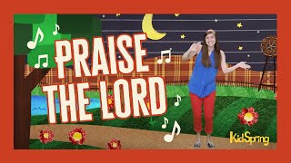 Praise The Lord  Preschool Worship Song [upl. by Eimmak]