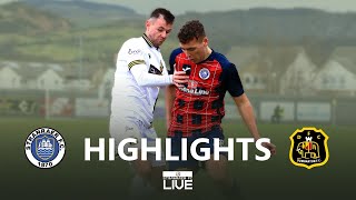 Highlights  Dumbarton 21 Stranraer 24 February 2024 [upl. by Aisor]