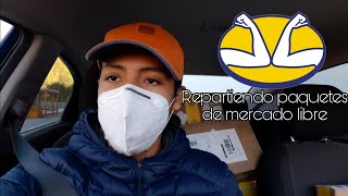 Un día siendo repartidor de Mercado Libre l Se me pierden paquetes 🤦🏽‍♂️📦 [upl. by Lanfri542]