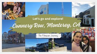 Explore Cannery Row In Monterey Ca  Vlog Walking Tour [upl. by Zetnwahs]