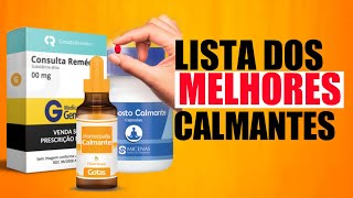 Calmante para ansiedade Descubra os 4 PRINCIPAIS tipos de Calmantes [upl. by Brogle]