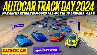 Autocar Track Day 2024  18 of the most fun cars on Indias newest race track  autocarindia1 [upl. by Sneed]