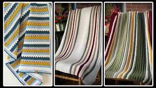 Most Amazing and Stunning Crochet Handwork Blankets Pattern for Beginners [upl. by Sewel57]