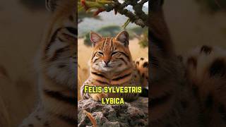 Felis Sylvestris Lybicashortsshortsfeedkucing [upl. by Nadnarb]