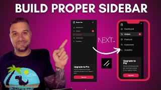 How To Build a Reusable Sidebar Nextjs Shadcn ui [upl. by Maryellen]