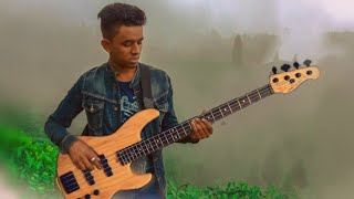 Bass cover Nepal song of COBWEB Mercedes Benz [upl. by Hanahsuar325]