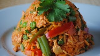 COLOMBIAN ARROZ CON POLLO  How To Make Chicken and Rice  SyS [upl. by Bobette]