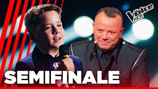 Giuseppe dedica “Caruso” a suo nonno  The Voice Italy Kids  Semifinale [upl. by Llevad]