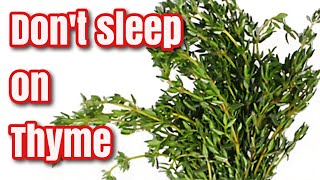 Thyme Benefits and uses [upl. by Ahsinelg445]