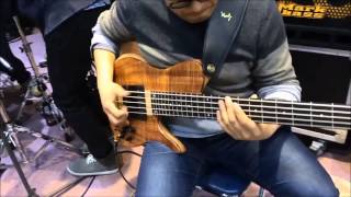 finger style bass 베이스 한상도 [upl. by Elvah]