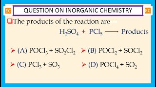 OQV NO – 358 The products of the reaction between H2SO4 and PCl5 [upl. by Conrad]