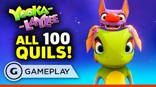 YookaLaylee  All 100 Quills Gameplay [upl. by Pascasia]