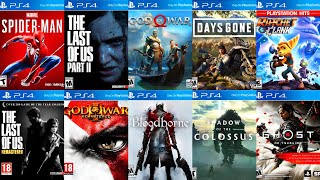 Top 15 Best PS4 Games of All Time  Best Playstation 4 Games [upl. by Irrab]