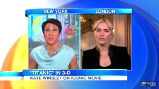 Kate Winslet on Titanic ReRelease [upl. by Patti]