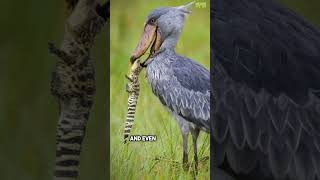 True Facts Shoebill Bird [upl. by Osnofedli515]