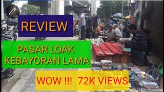 Pasar Loak Kebayoran Lama Pasar loak terbesar di jakarta dan indonesia  Nugros TV [upl. by Nelyt]