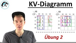 Übung zum KVDiagramm 4 Variablen  Komplexere Aufgabe 2 [upl. by Anaejer]