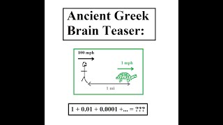 Paradox of Achilles and the Tortoise AKA Geometric Series Line Dance [upl. by Tnert]