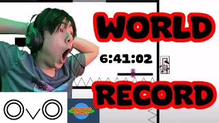 The New OvO 144 WORLD RECORD Any Speedrun IS INSANE [upl. by Mosnar815]