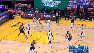 Juan Toscano Anderson WIDE Open But Passes Because Stephen Curry is Open [upl. by Sallie592]