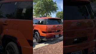 Terracotta Orange 2024 Hyundai Santa Fe shorts [upl. by Dyrraj]